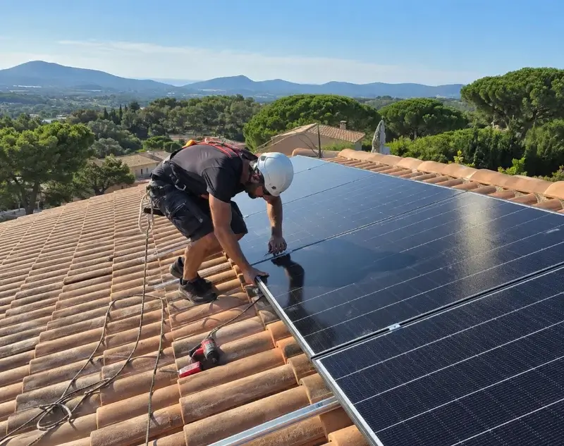 Installateur panneaux solaires Combloux — pose photovoltaïque sur toiture